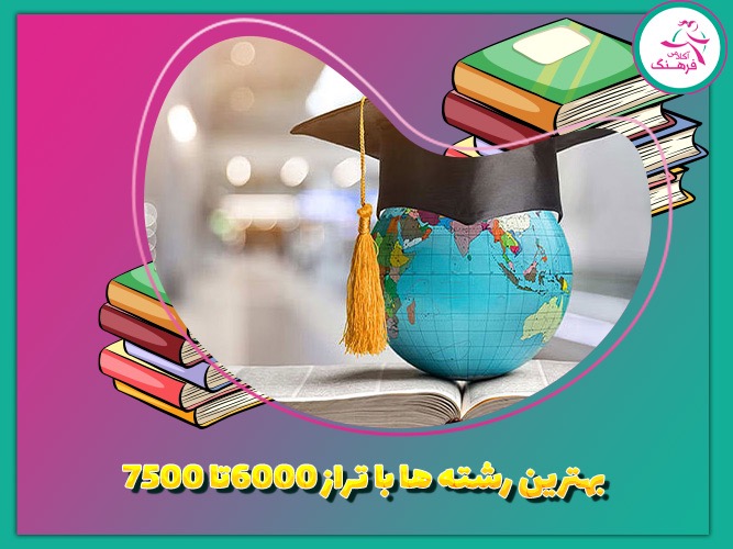 بهترین رشته با تراز ۶۰۰۰ تا ۷۵۰۰ بهترین رشته با تراز ۶۰۰۰ تا ۷۵۰۰