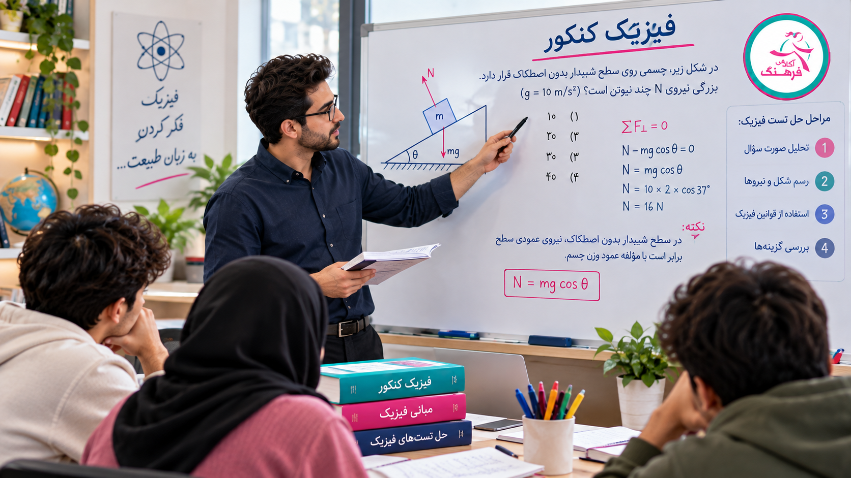 بهترین استاد فیزیک کنکور